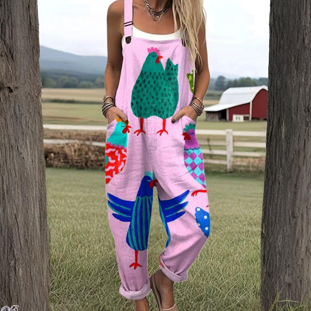 MAJA | VINTAGE BLOMMIG JUMPSUIT