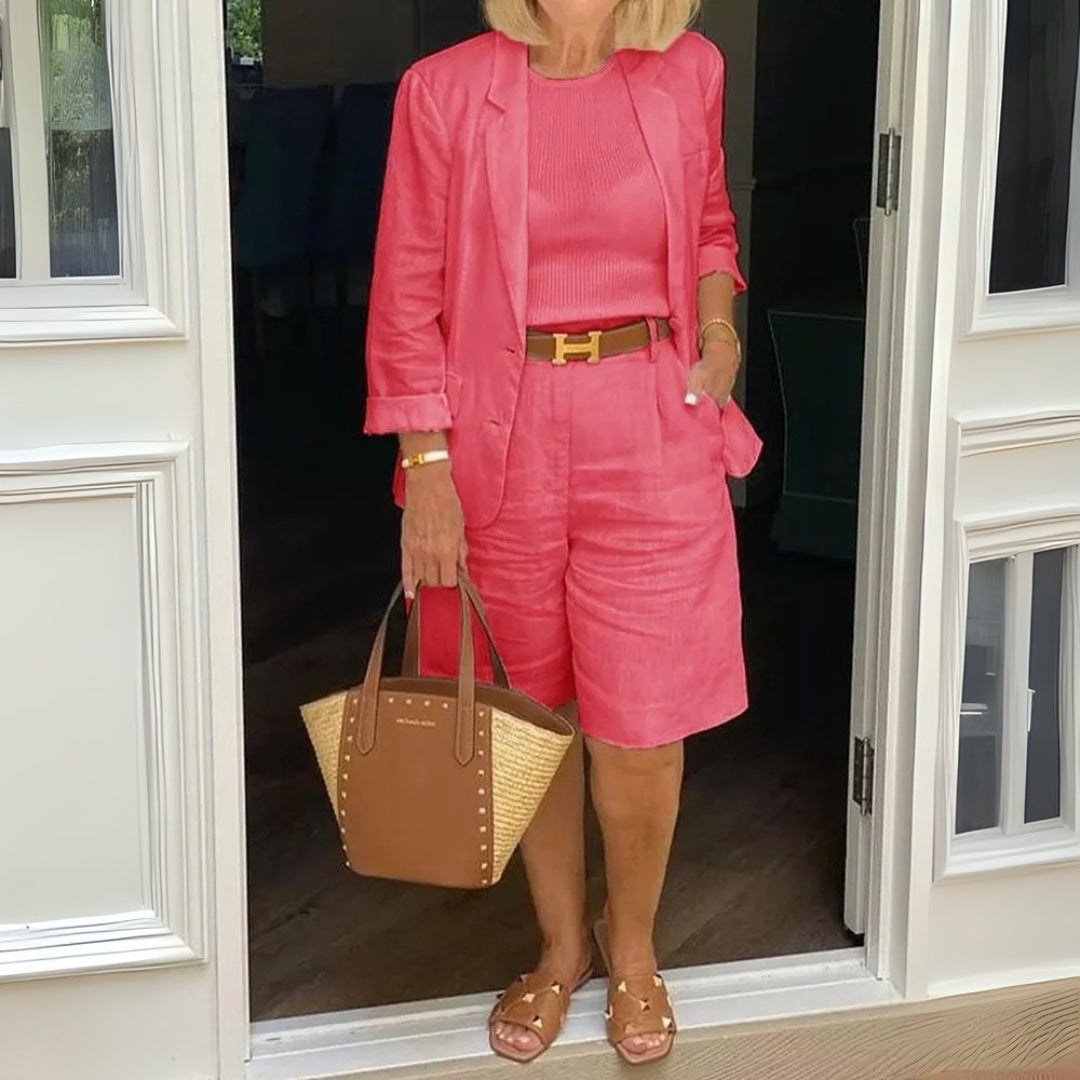 STELLA | BLAZER OCH SHORTS