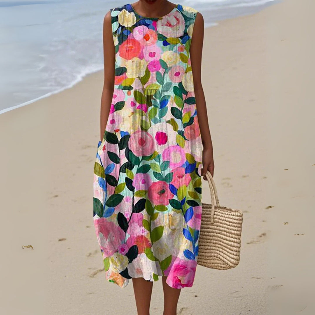 SOFIA | BLOMMIG KLÄNNING