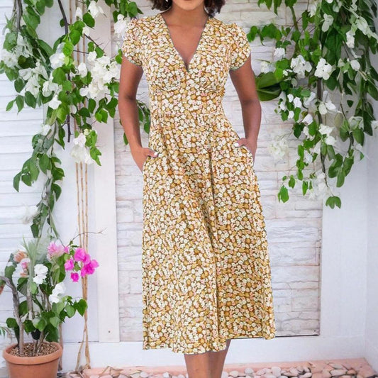 SAGA | LÄTT MIDIKLÄNNING