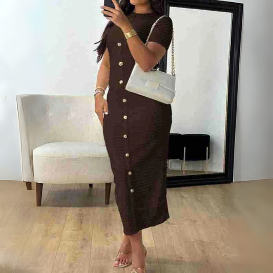 ANNA | ELEGANT MIDIKLÄNNING