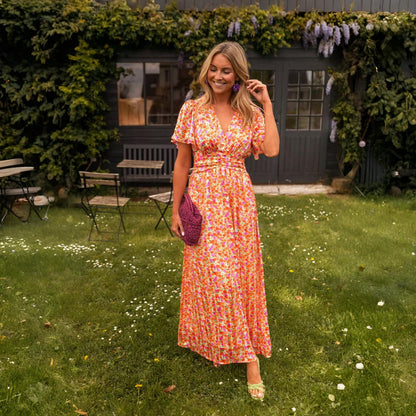 INGRID | SOMRIG BLOMMIG KLÄNNING