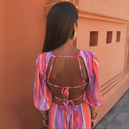 ELSA | LÄTT SOMRIG SOLKLÄNNING