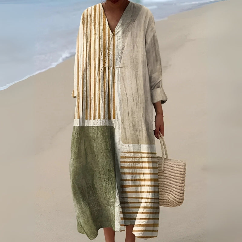 ALICE | MÖNSTRAD SOMMARKLÄNNING