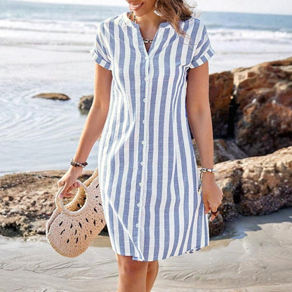 SELMA | RANDIG SKJORTKLÄNNING