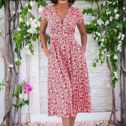 SAGA | LÄTT MIDIKLÄNNING