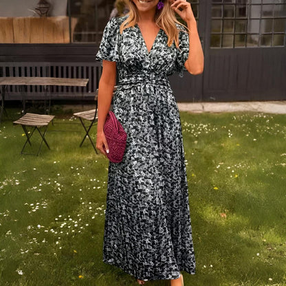 INGRID | SOMRIG BLOMMIG KLÄNNING