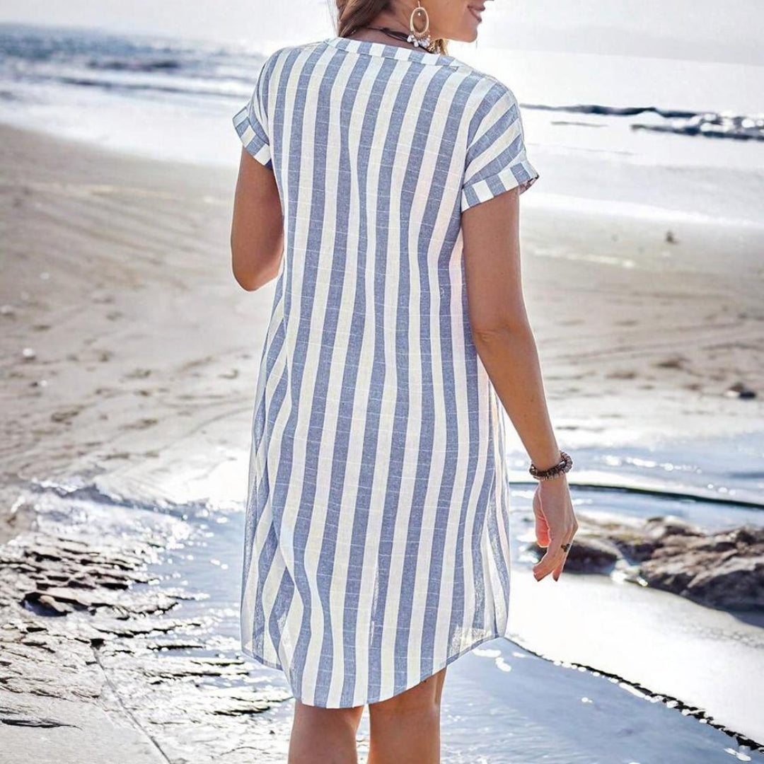 SELMA | RANDIG SKJORTKLÄNNING