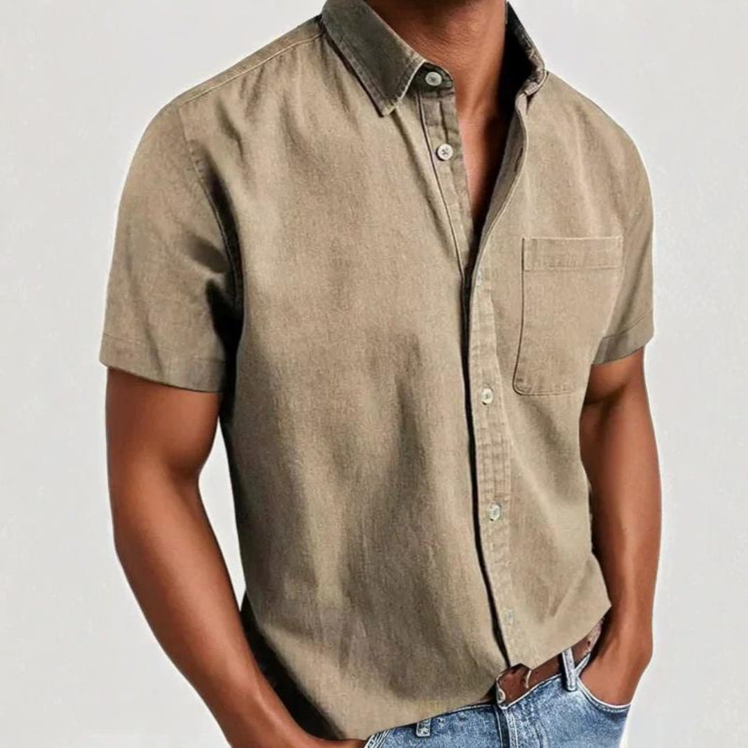 ERIK | KORTÄRMAD SOMMARSKJORTA