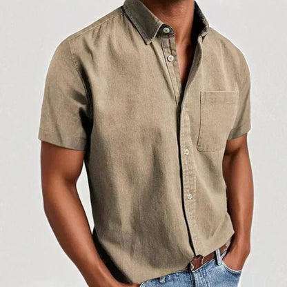 ERIK | KORTÄRMAD SOMMARSKJORTA