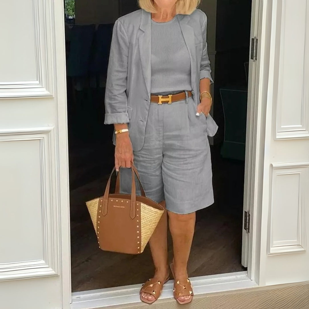 STELLA | BLAZER OCH SHORTS