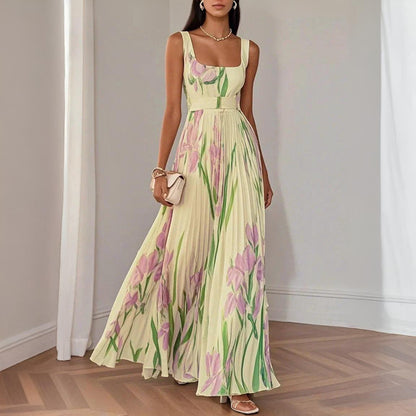 KRISTINA | BLOMMIG MAXIKLÄNNING