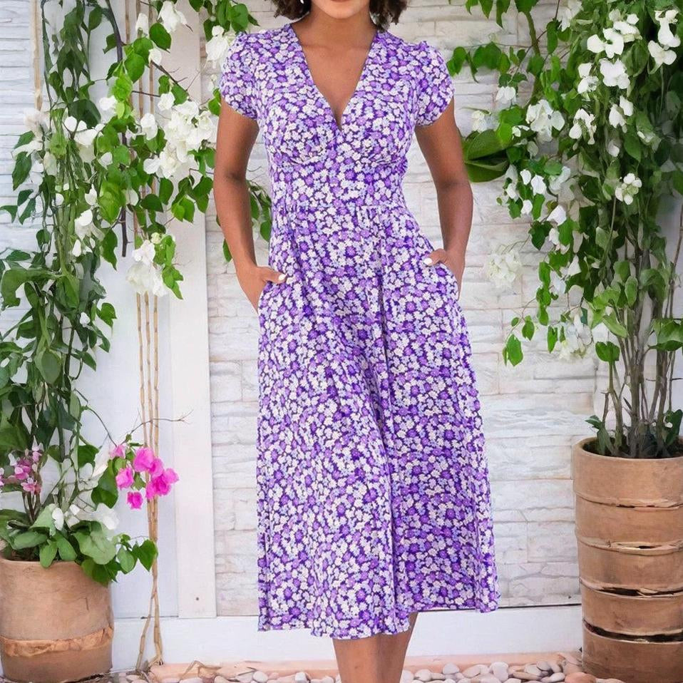 SAGA | LÄTT MIDIKLÄNNING