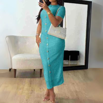 ANNA | ELEGANT MIDIKLÄNNING