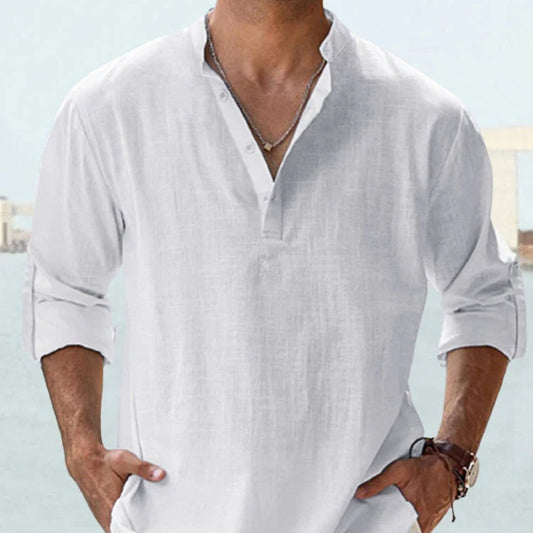 LEO | ANDNINGSBAR LINNESKJORTA