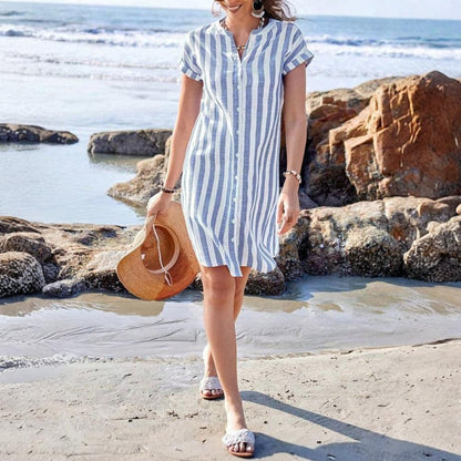 SELMA | RANDIG SKJORTKLÄNNING