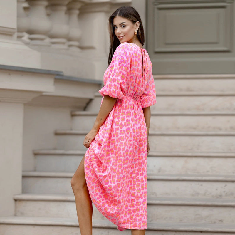 LINA | V-RINGAD KLÄNNING