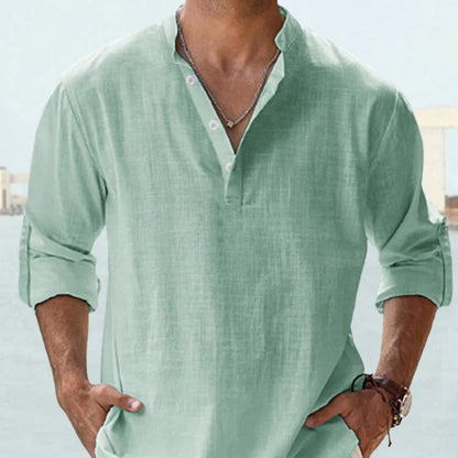 LEO | ANDNINGSBAR LINNESKJORTA