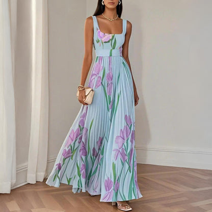 KRISTINA | BLOMMIG MAXIKLÄNNING