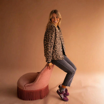 JULIA | LEOPARD BOMBERJACKA