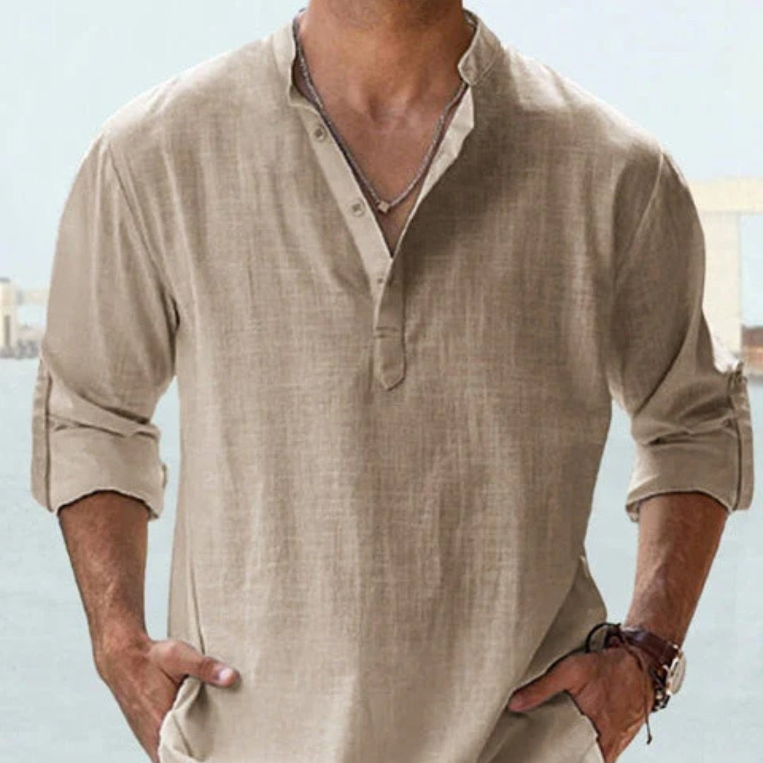 LEO | ANDNINGSBAR LINNESKJORTA