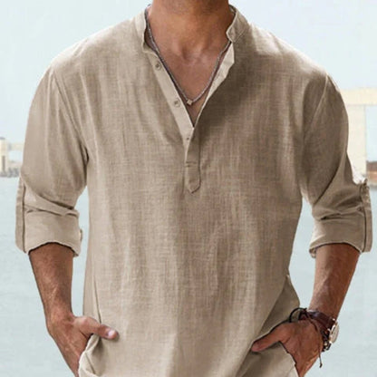 LEO | ANDNINGSBAR LINNESKJORTA