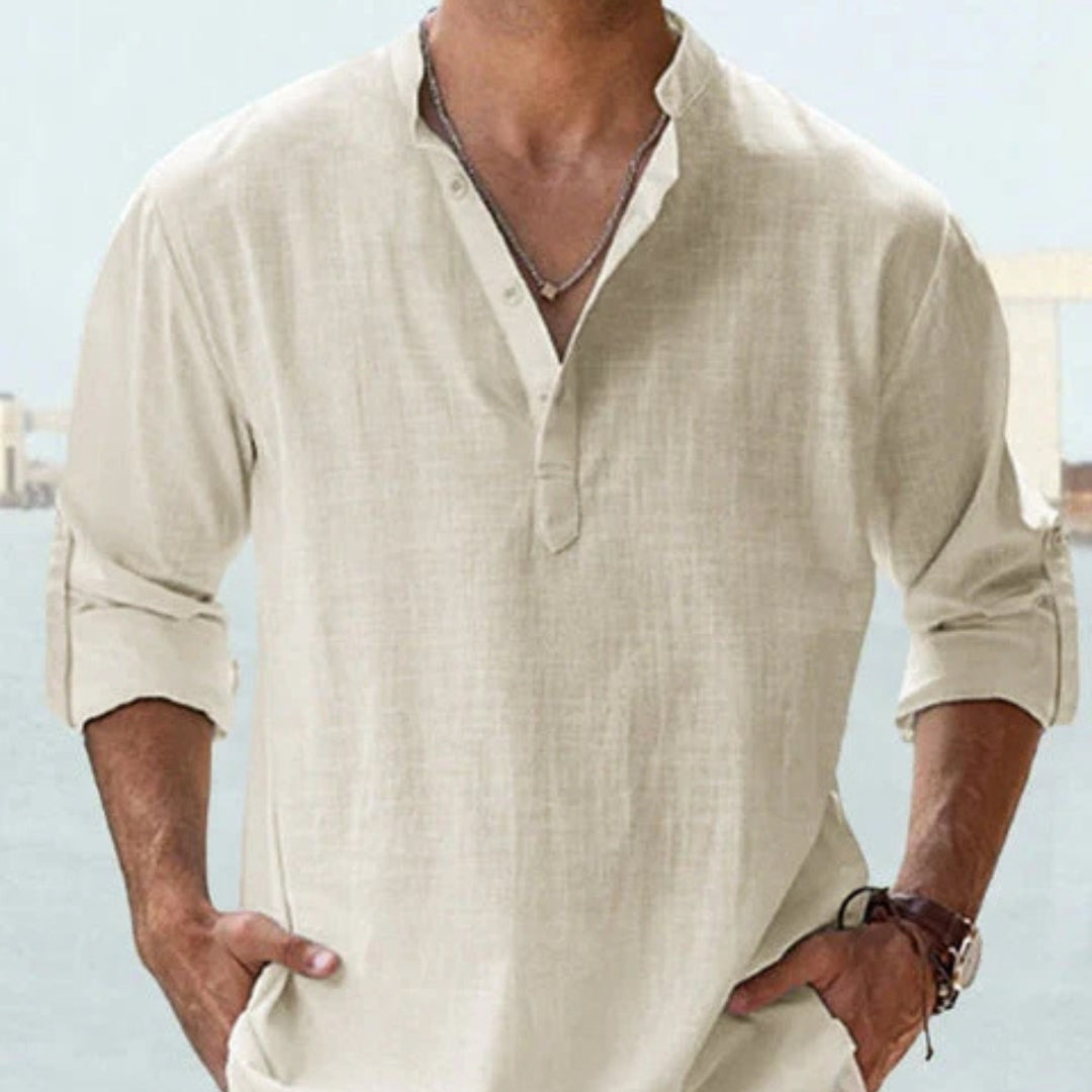 LEO | ANDNINGSBAR LINNESKJORTA