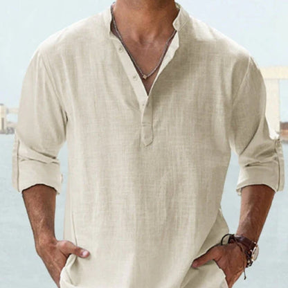 LEO | ANDNINGSBAR LINNESKJORTA