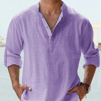 LEO | ANDNINGSBAR LINNESKJORTA