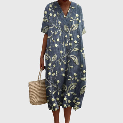 ELSA | BLOMMIG KLÄNNING