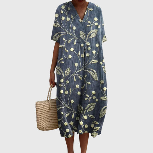 ELSA | BLOMMIG KLÄNNING