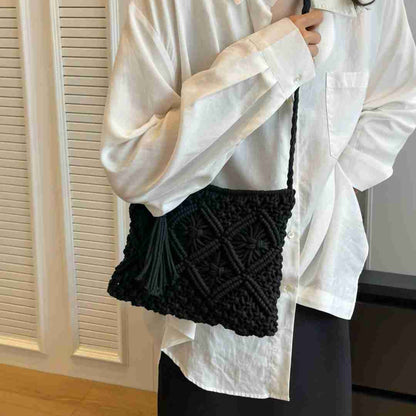 FREJA | VÄVD AXELREMSVÄSKA