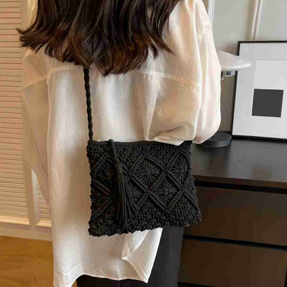 FREJA | VÄVD AXELREMSVÄSKA