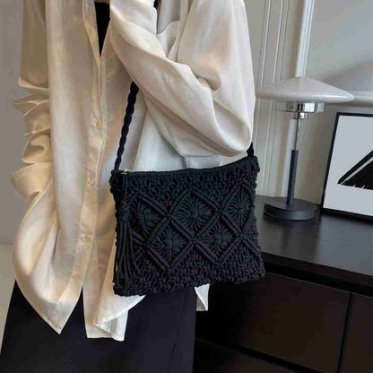 FREJA | VÄVD AXELREMSVÄSKA