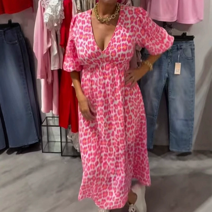 LINA | V-RINGAD KLÄNNING